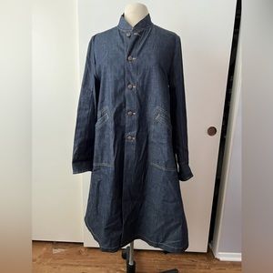 Denim coat size small